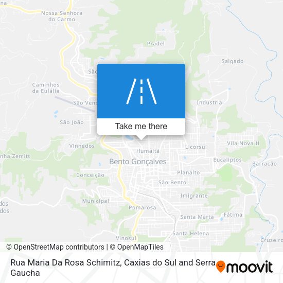 Rua Maria Da Rosa Schimitz map