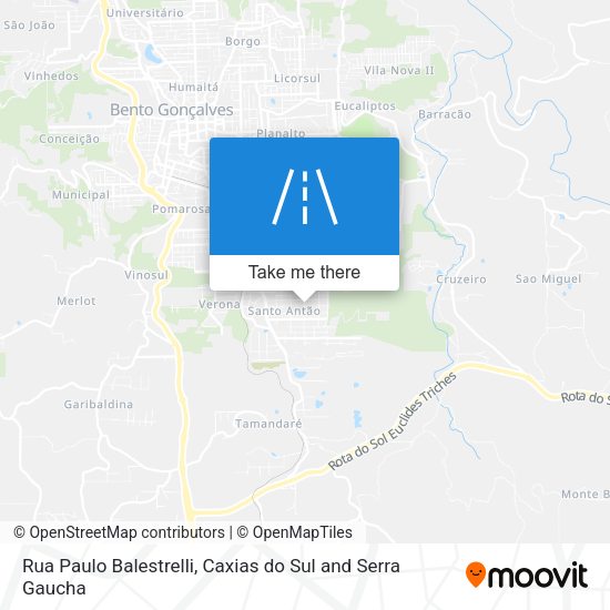 Rua Paulo Balestrelli map
