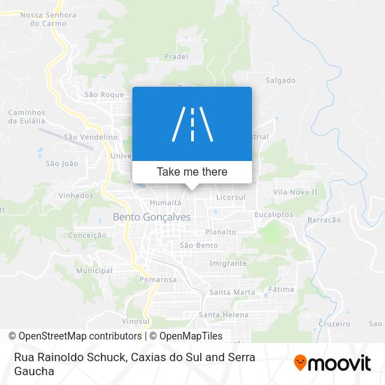 Rua Rainoldo Schuck map