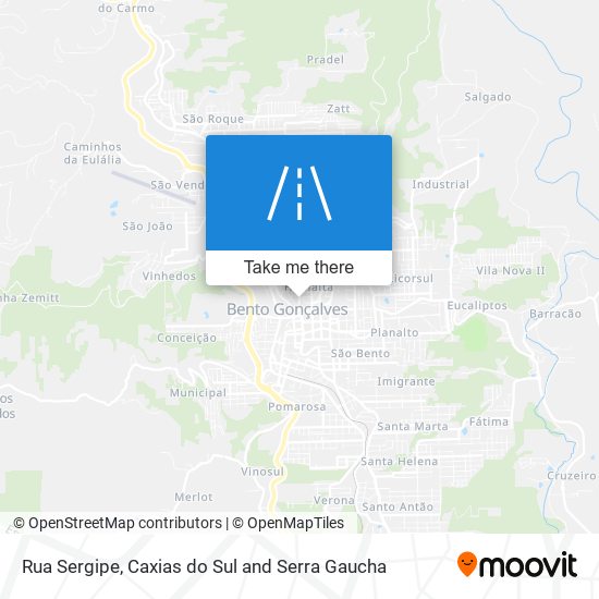 Rua Sergipe map