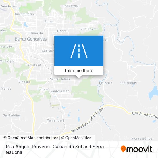 Rua Ângelo Provensi map