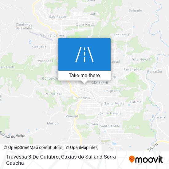 Travessa 3 De Outubro map
