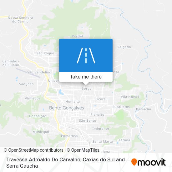 Travessa Adroaldo Do Carvalho map