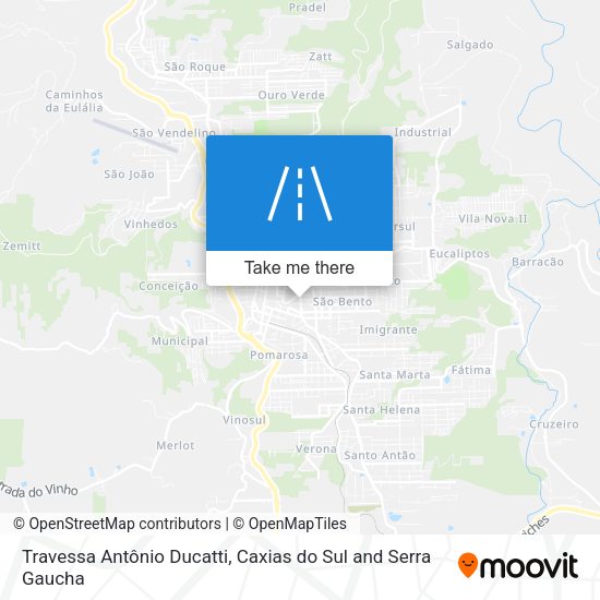 Travessa Antônio Ducatti map