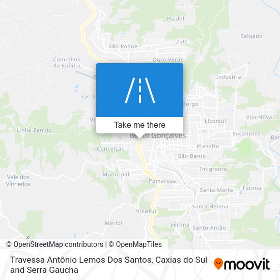 Travessa Antônio Lemos Dos Santos map
