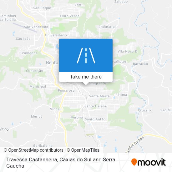Travessa Castanheira map