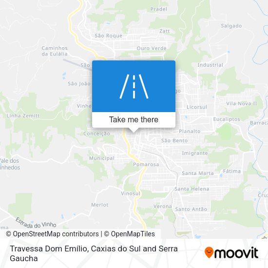Travessa Dom Emílio map