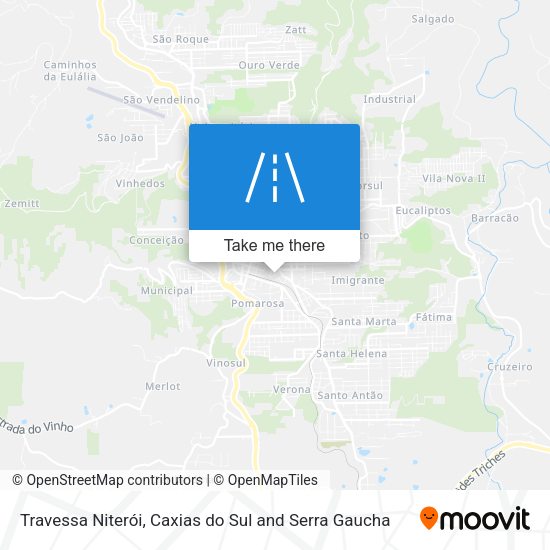 Travessa Niterói map