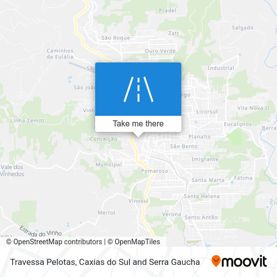 Travessa Pelotas map