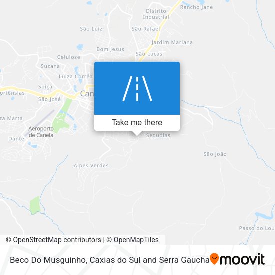Beco Do Musguinho map