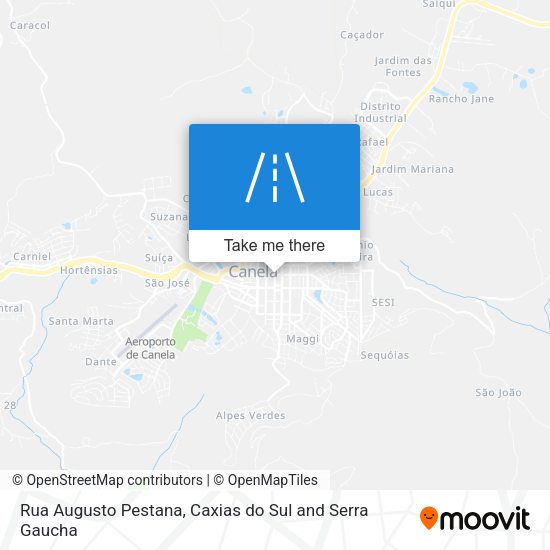 Rua Augusto Pestana map