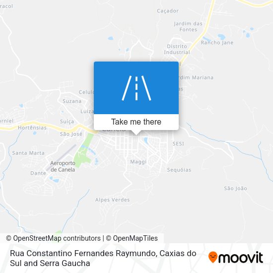Rua Constantino Fernandes Raymundo map