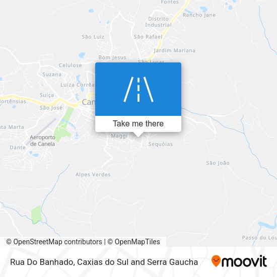 Rua Do Banhado map