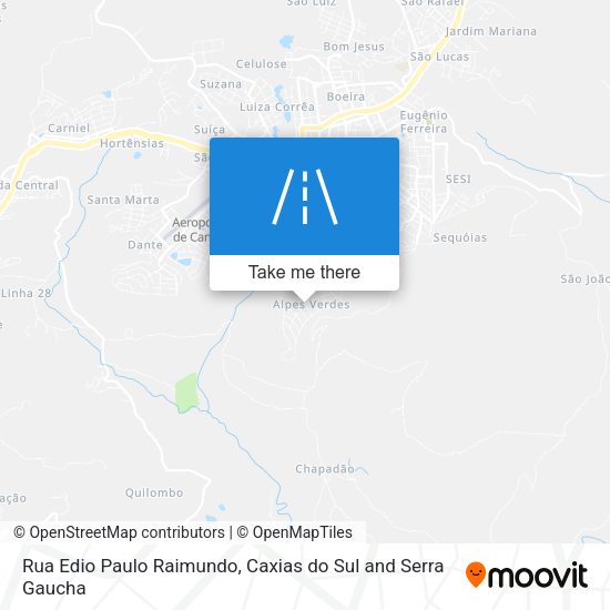 Rua Edio Paulo Raimundo map