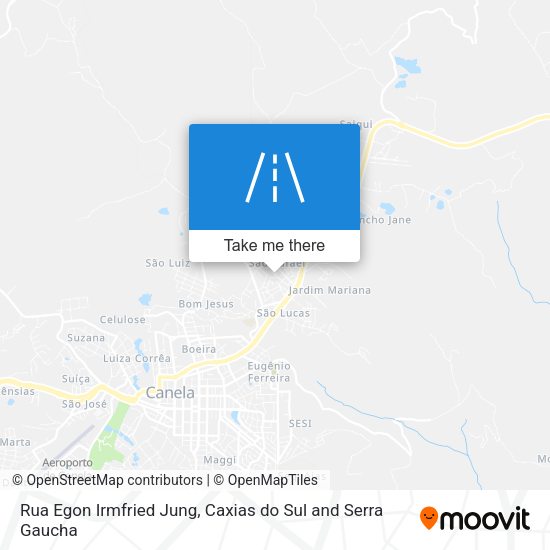 Rua Egon Irmfried Jung map
