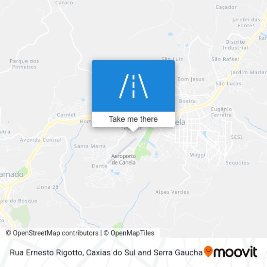 Rua Ernesto Rigotto map