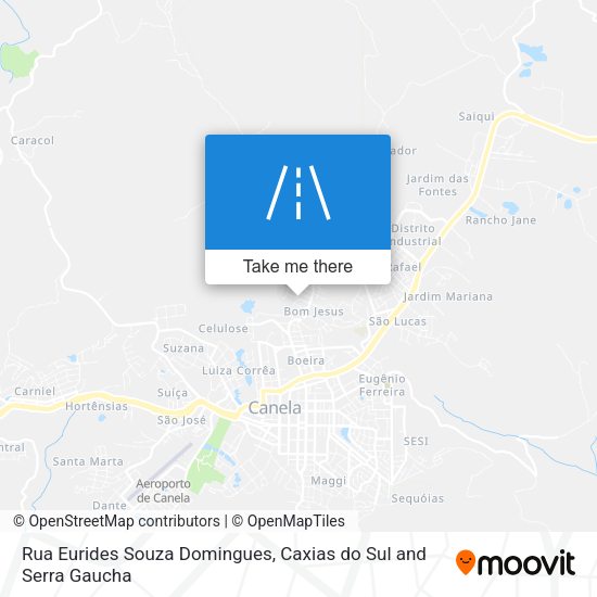 Rua Eurides Souza Domingues map