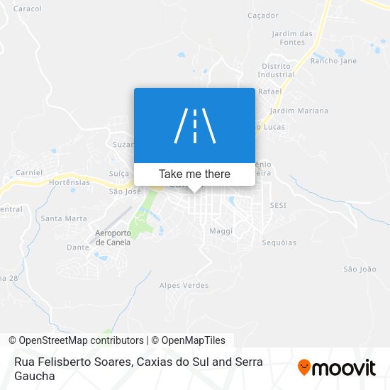 Rua Felisberto Soares map