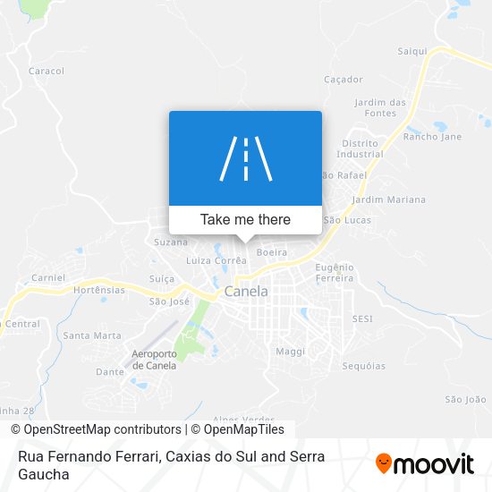 Rua Fernando Ferrari map