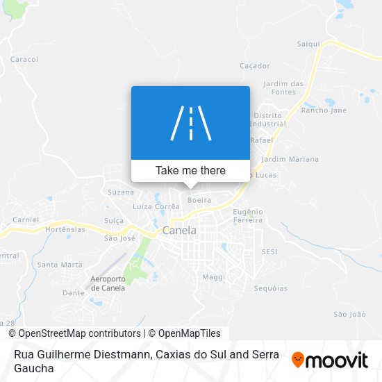 Rua Guilherme Diestmann map