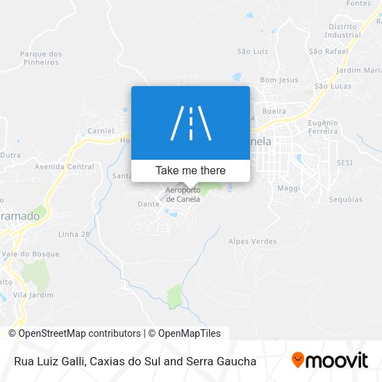 Rua Luiz Galli map