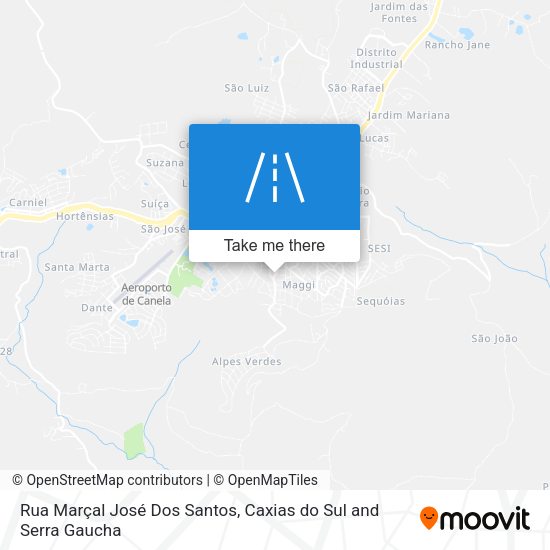 Rua Marçal José Dos Santos map