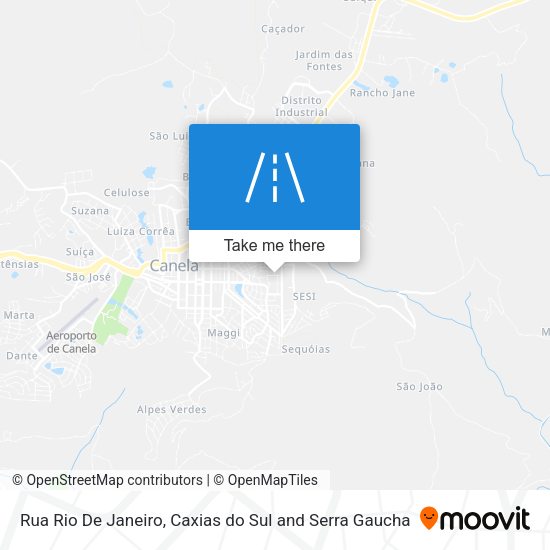 Rua Rio De Janeiro map