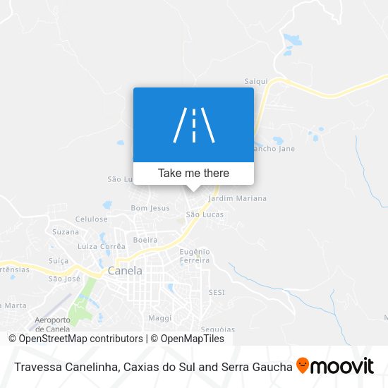 Travessa Canelinha map