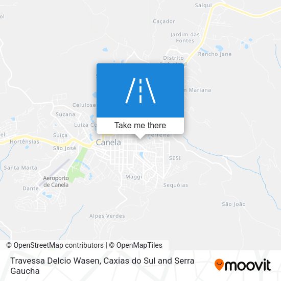 Travessa Delcio Wasen map