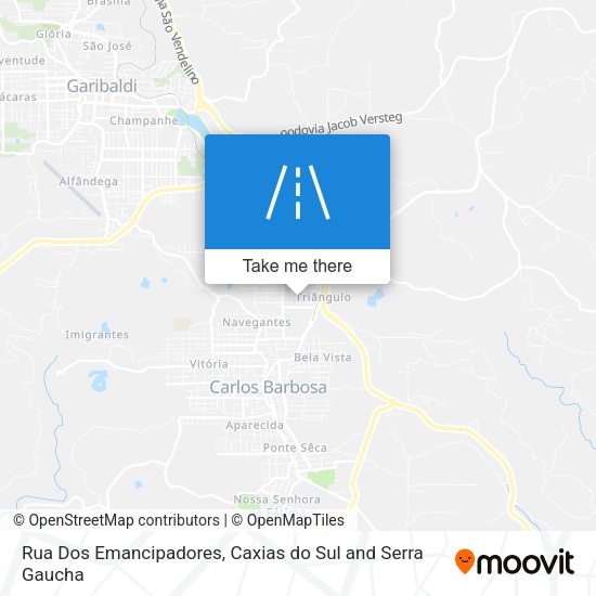 Rua Dos Emancipadores map