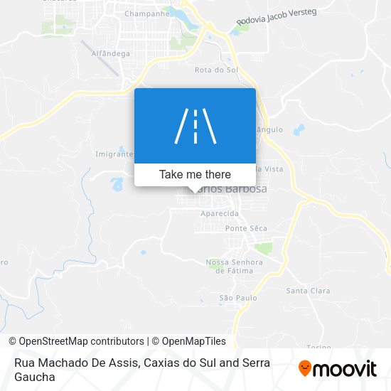 Rua Machado De Assis map