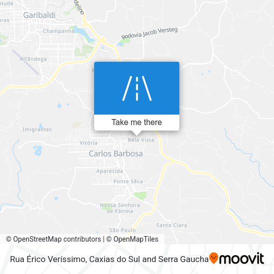 Rua Érico Veríssimo map