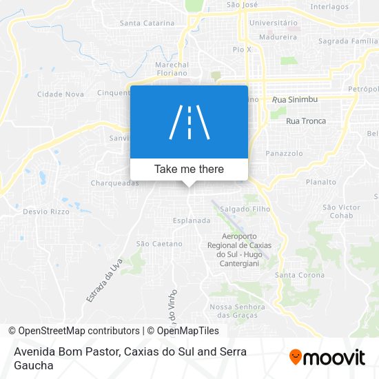 Avenida Bom Pastor map