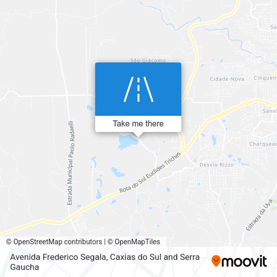 Avenida Frederico Segala map
