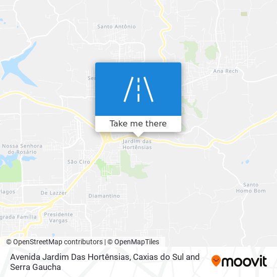 Avenida Jardim Das Hortênsias map