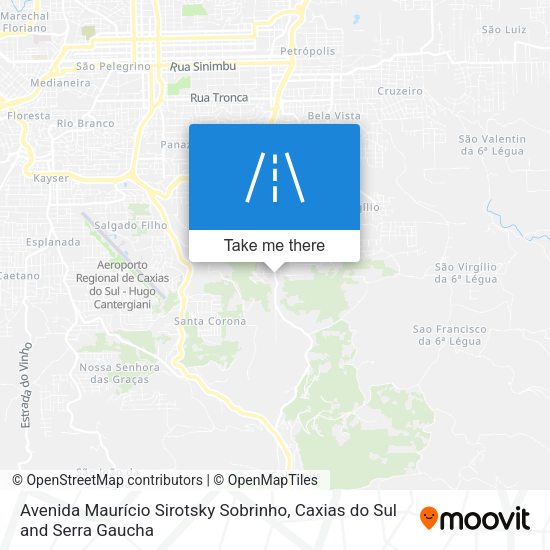 Avenida Maurício Sirotsky Sobrinho map