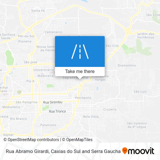 Rua Abramo Girardi map
