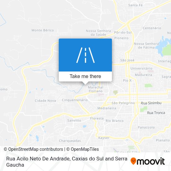 Rua Acilo Neto De Andrade map