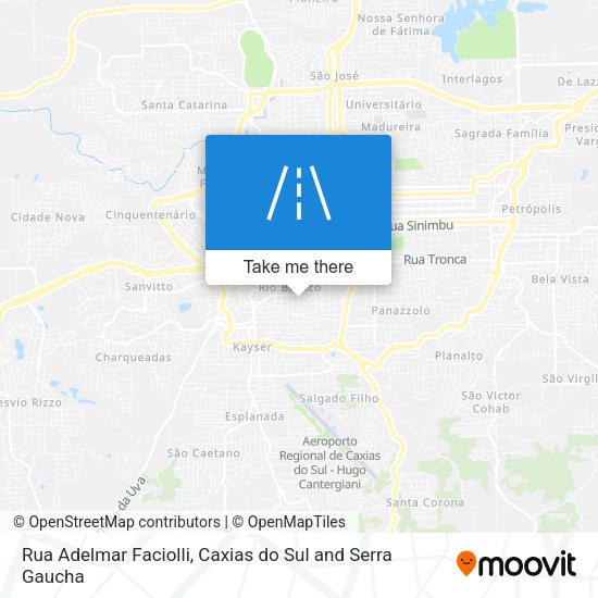 Rua Adelmar Faciolli map