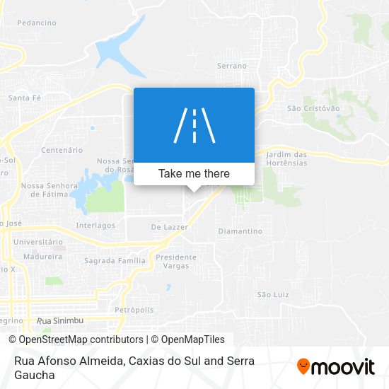 Rua Afonso Almeida map