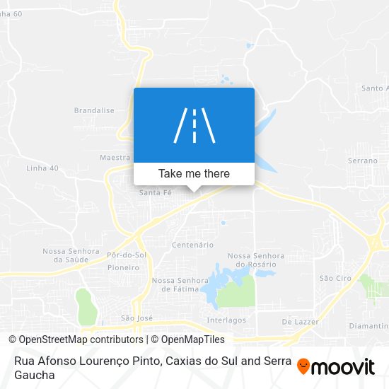 Rua Afonso Lourenço Pinto map