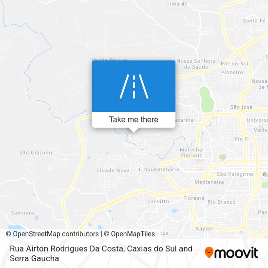 Rua Airton Rodrigues Da Costa map