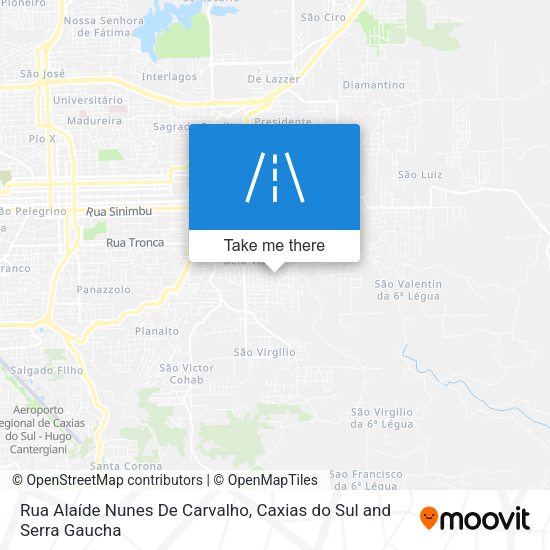 Rua Alaíde Nunes De Carvalho map