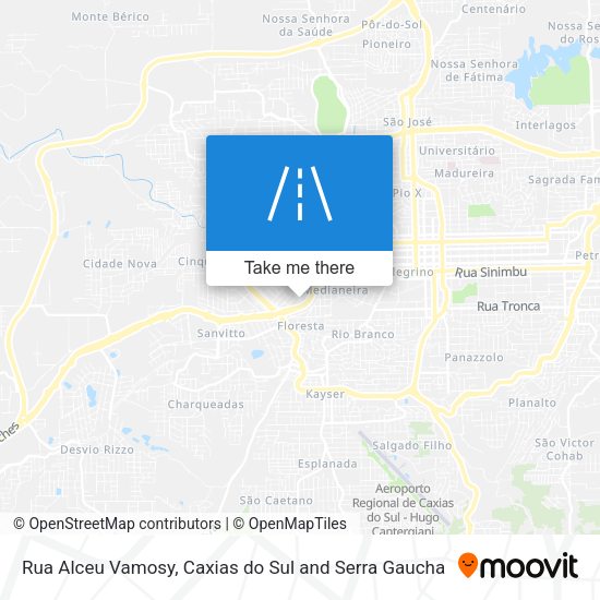 Rua Alceu Vamosy map