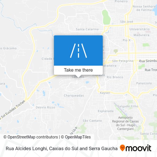 Rua Alcides Longhi map