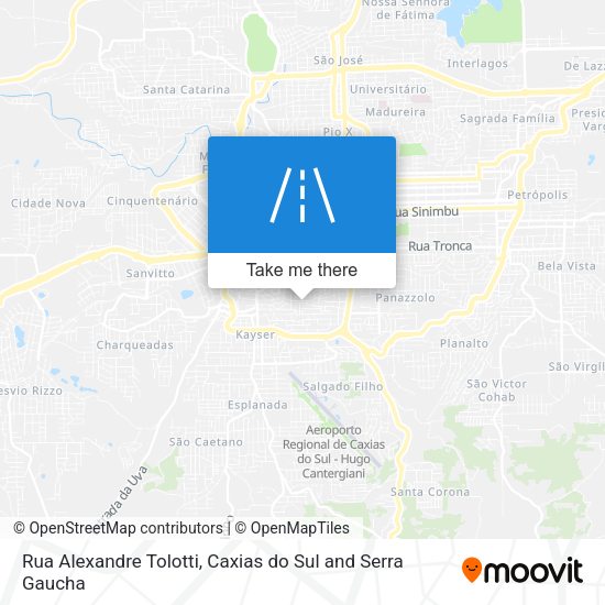 Rua Alexandre Tolotti map