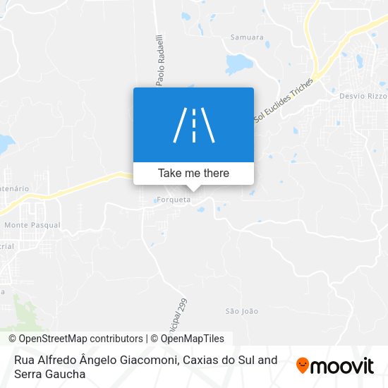 Rua Alfredo Ângelo Giacomoni map