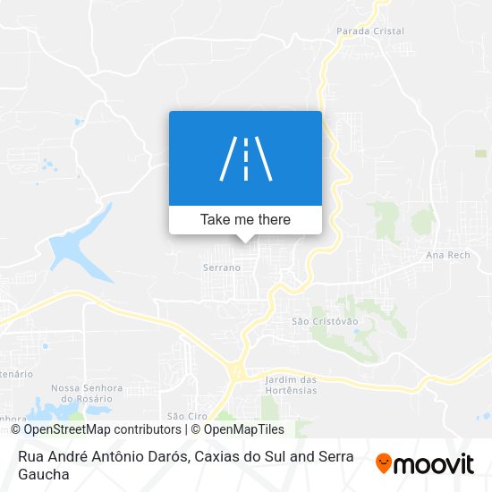 Rua André Antônio Darós map