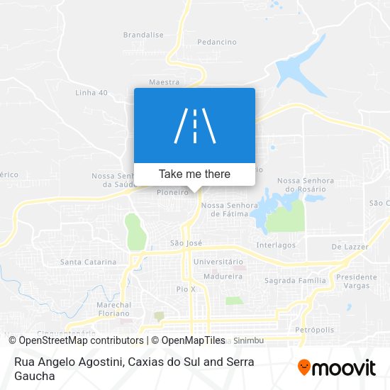 Rua Angelo Agostini map