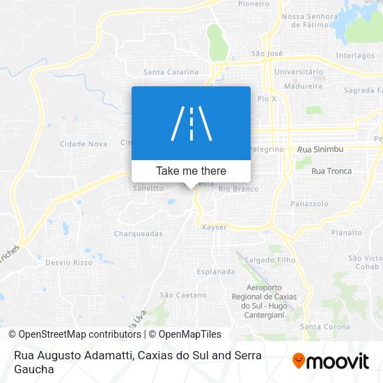 Rua Augusto Adamatti map